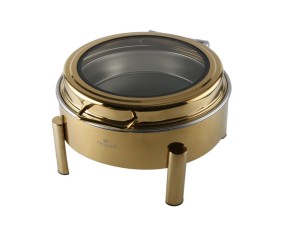 VERONA Hidraulic Chafing Dish 6.0L Gold VCF012-G